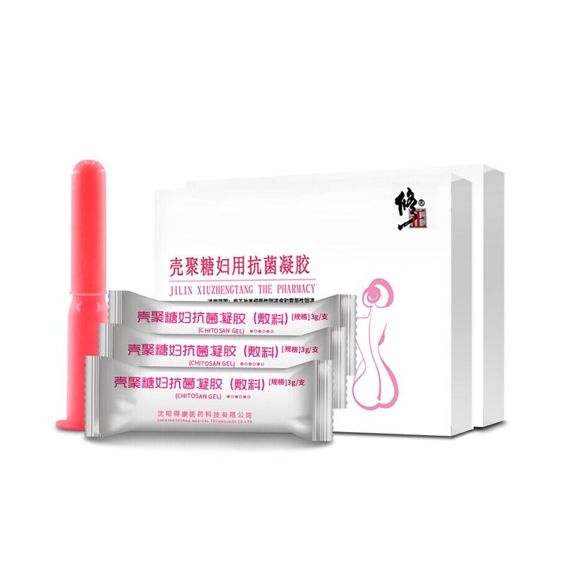 修正殼聚糖婦用抗菌凝膠