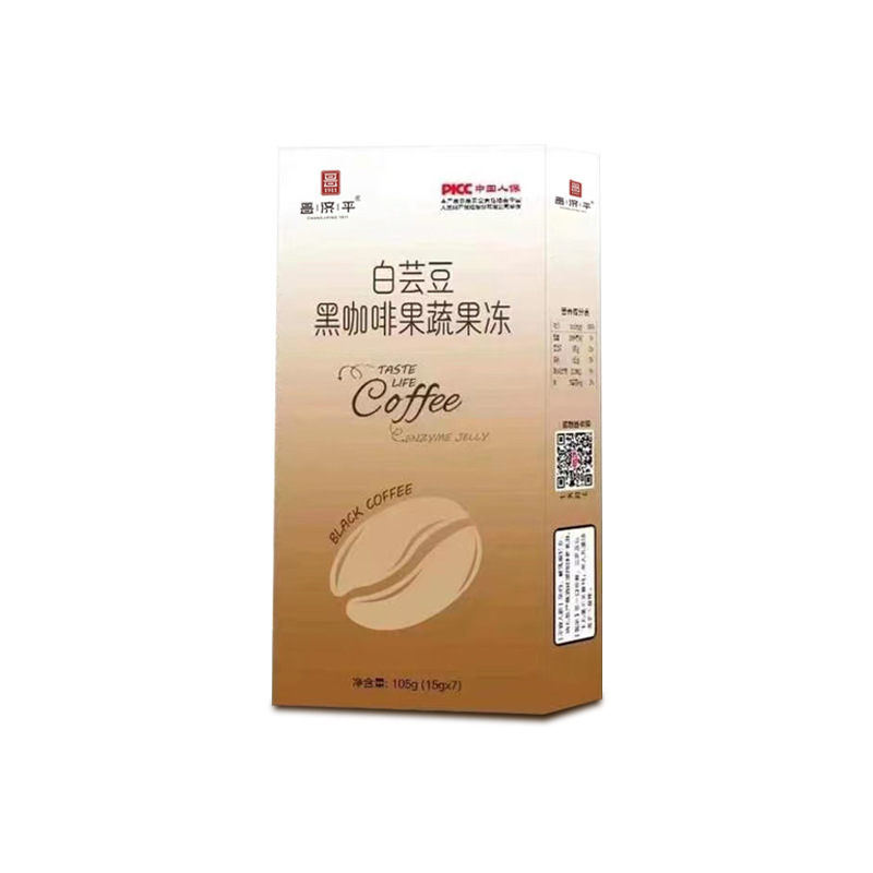 昌濟(jì)平 白蕓豆黑咖啡果蔬果凍