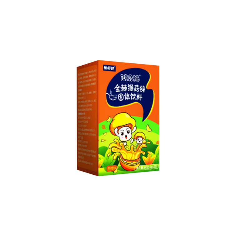 健貝暢金棘猴菇鋅固體飲料