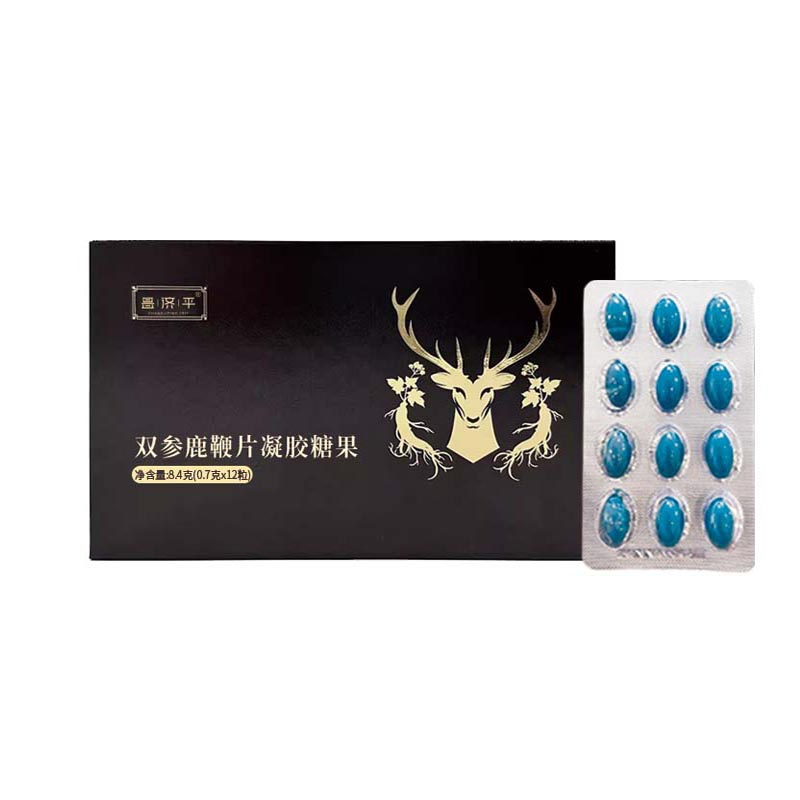 昌濟(jì)平雙參鹿鞭片凝膠糖果