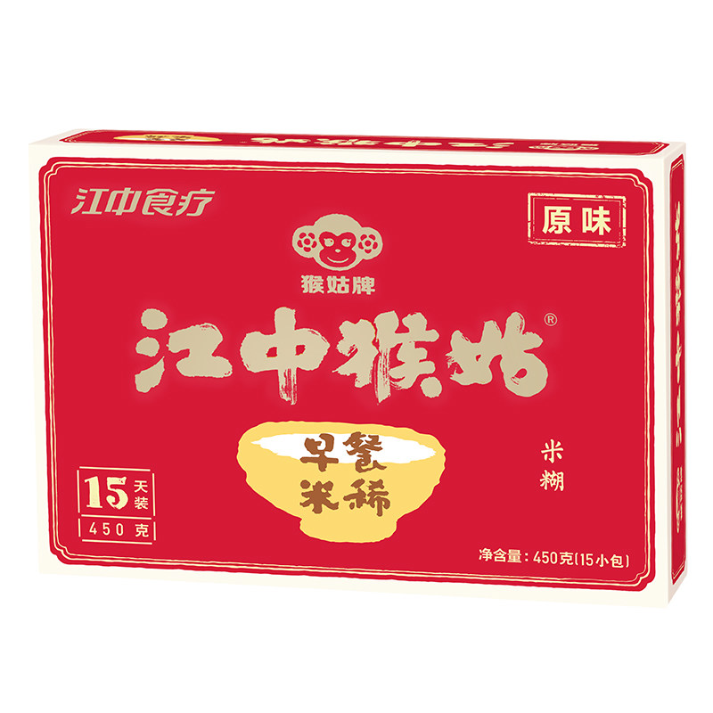 江中猴姑牌猴姑米稀猴頭菇早餐米糊