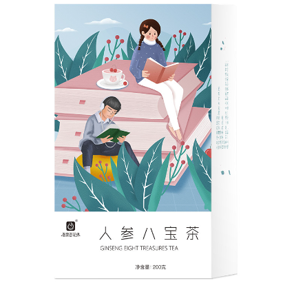 雅麗百花緣人參八寶茶