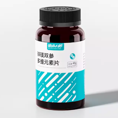 鍛體大師鋅鎂雙參多維元素片