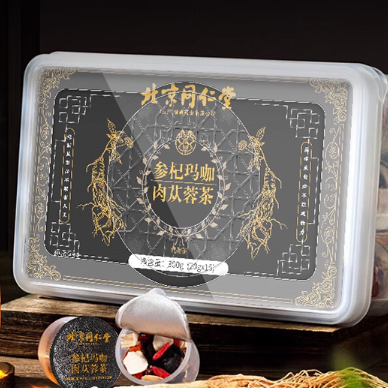 北京同仁堂參杞瑪咖肉蓯蓉茶