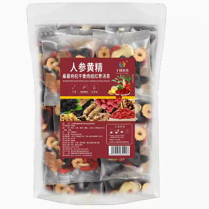 人參黃精桑葚枸杞干姜肉桂紅棗湯茶