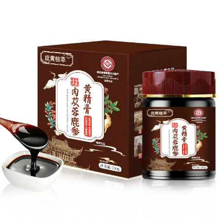 旗黃植萃肉蓯蓉鹿參黃精膏