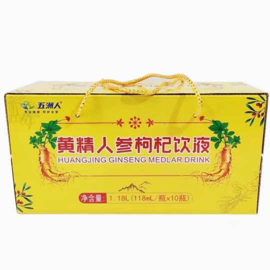 五洲人黃精人參枸杞飲液