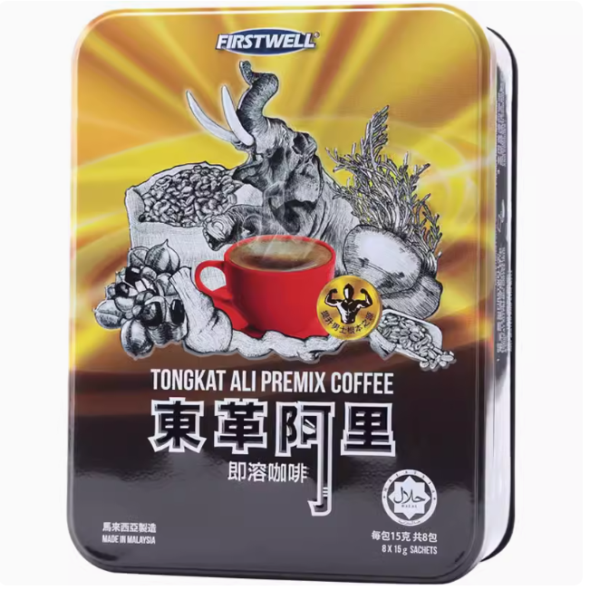 馬來西亞FIRSTWELL服適威東革阿里即溶咖啡