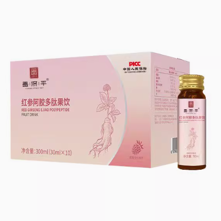 昌濟(jì)平紅參阿膠多肽果飲