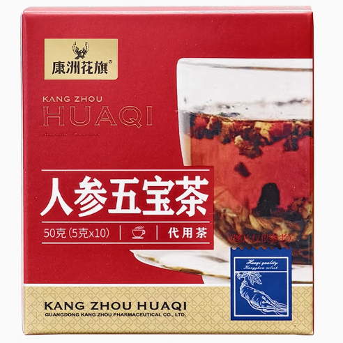 康洲花旗人參五寶茶
