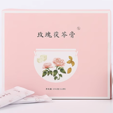 少點鹽玫瑰茯苓膏