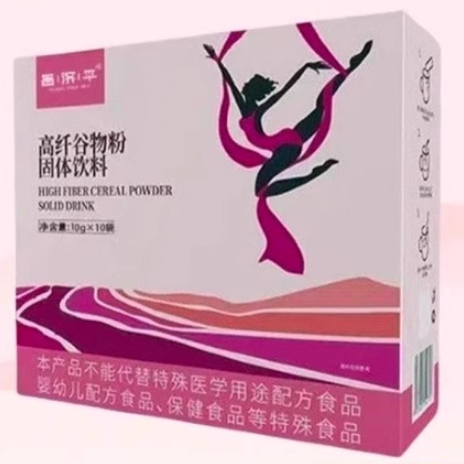 昌濟平高纖谷物固體飲料
