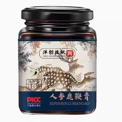 洋創(chuàng)絲航人參鹿鞭膏