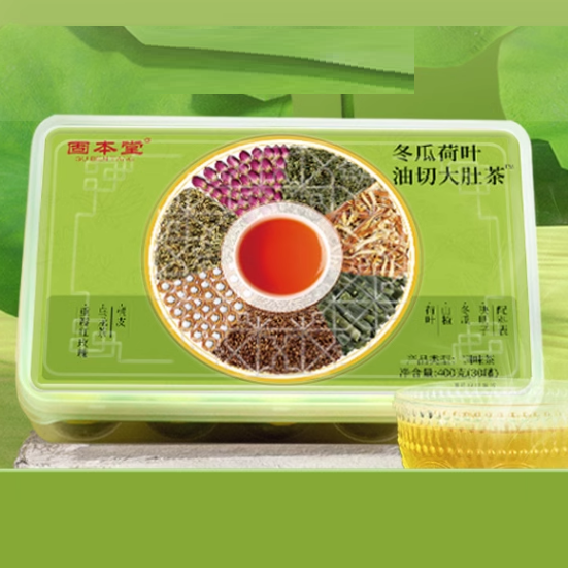 固本堂冬瓜荷葉油切大肚茶