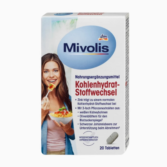 德國mivolis碳水化合物阻隔控制片