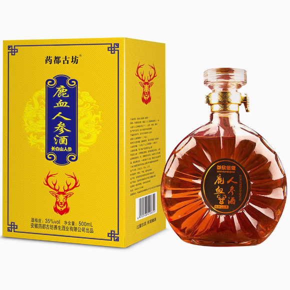 藥都古坊鹿血人參酒