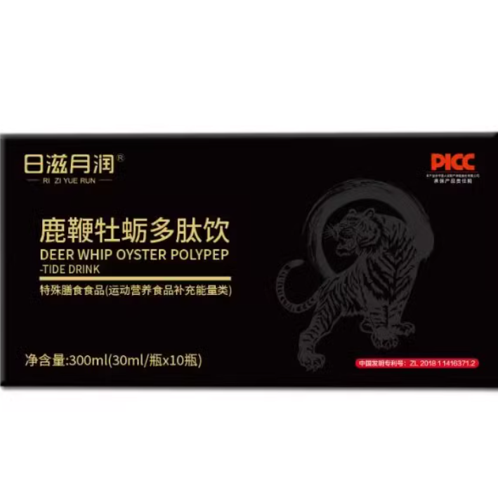 日滋月潤鹿鞭牡蠣多肽飲