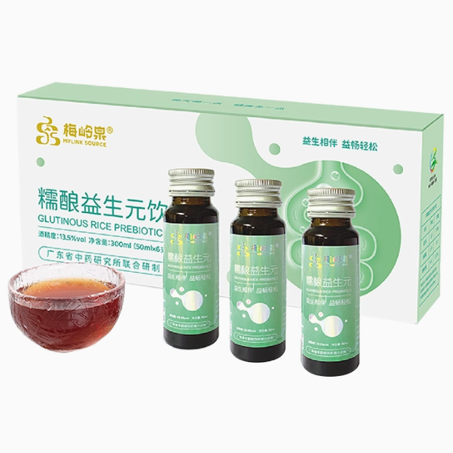 梅嶺泉糯釀益生元飲品