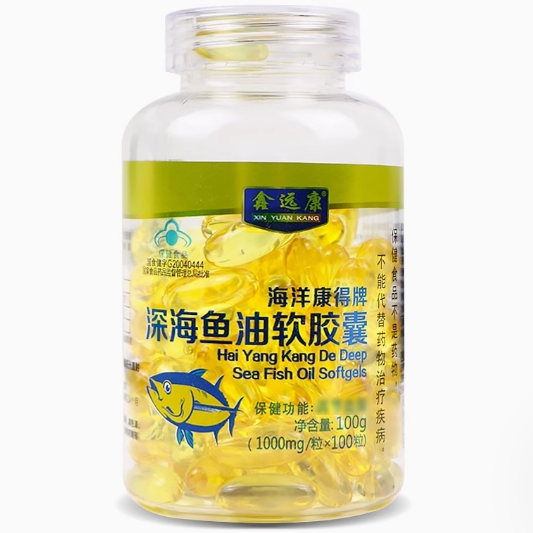 鑫遠(yuǎn)康海洋康得牌深海魚油軟膠囊