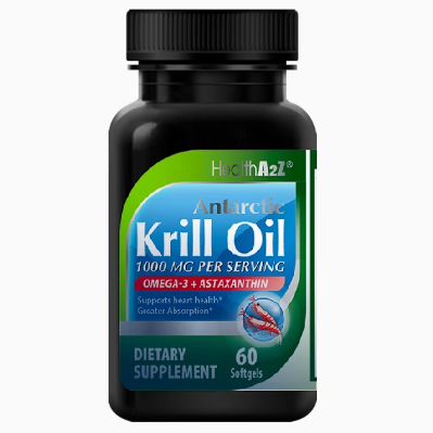 美國HealthA2Z雅康全南極磷蝦油軟膠囊
