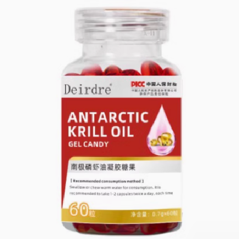 Deirdre南極磷蝦油凝膠糖果