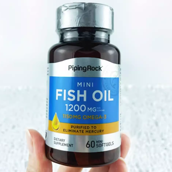 美國PipingRock樸諾高純迷你魚油軟膠囊