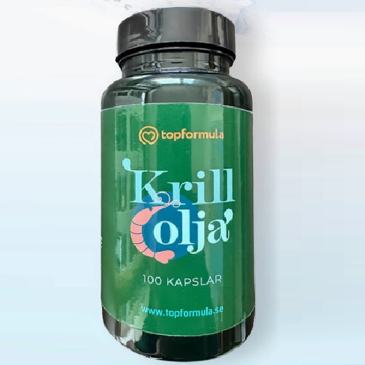 瑞典topformula南極磷蝦軟膠囊