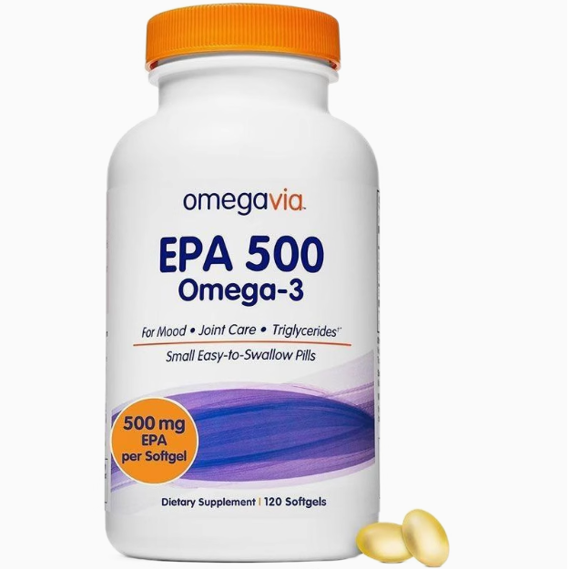 美國OmegaVia?EPA500深海魚油膠囊