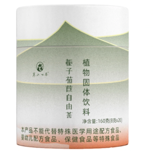 寒山嘆茶梔子菊苣自由茶