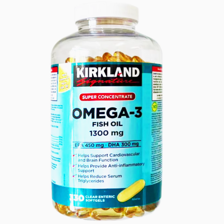 加拿大Kirkland可蘭深海魚(yú)油Omega-3