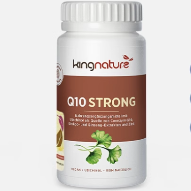 瑞士kingnature萃瑞寶輔酶人參Q10膠囊