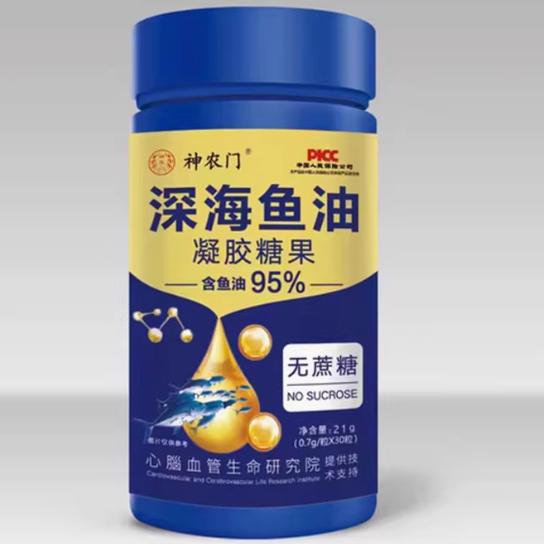 神農(nóng)門深海魚油凝膠糖果