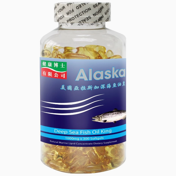 健康博士阿拉斯加深海魚油皇