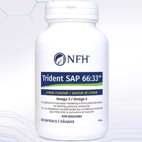 加拿大NFH深海檸檬味魚油膠囊
