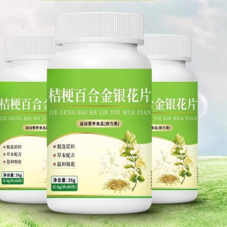 廣益森桔梗百合金銀花片