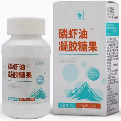 云星站磷蝦油凝膠糖果