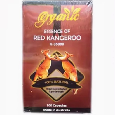 澳洲Gorganic高含量天然紅袋鼠精膠囊35000mg