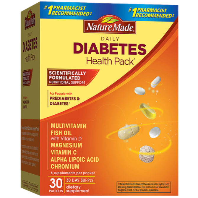 美國(guó)NatureMade天維美糖尿病健康包