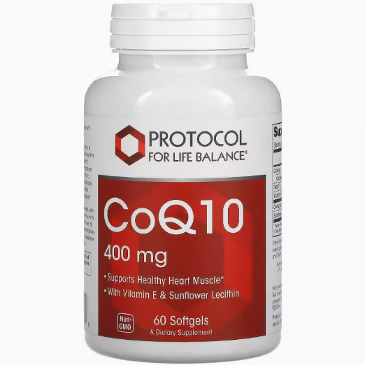 美國(guó)Protocol for Life Balance輔酶Q10膠囊