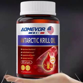 美國AOMEVOR南極磷蝦油軟膠囊