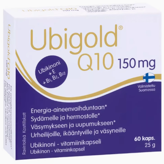 芬蘭Ubigold輔酶q10