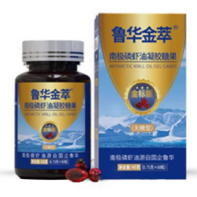 魯華金萃南極磷蝦油凝膠糖果