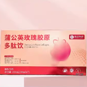 國(guó)藥特醫(yī)蒲公英玫瑰膠原多肽飲