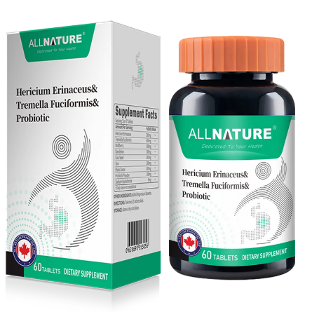 安美奇猴頭菇銀耳益生菌復合片