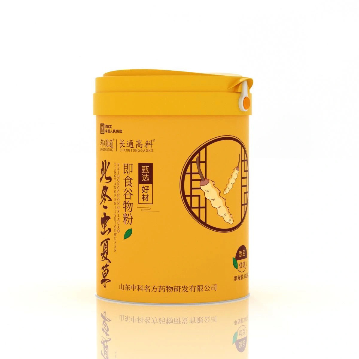 修之冠邦順通北冬蟲夏草即食谷物粉