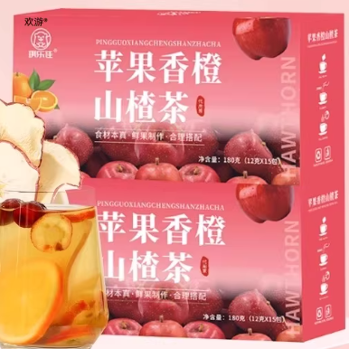 琪樂佳蘋果香橙山楂茶