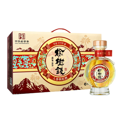 榆树钱人参枸杞酒